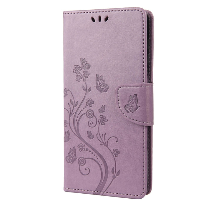 Estuche para teléfono con tapa de cuero con estampado de flores de mariposa, For Samsung Galaxy A14 5G, For Xiaomi 12T / 12T Pro / Redmi K50 Ultra, For Google Pixel 7 5G, For Google Pixel 7 Pro 5G