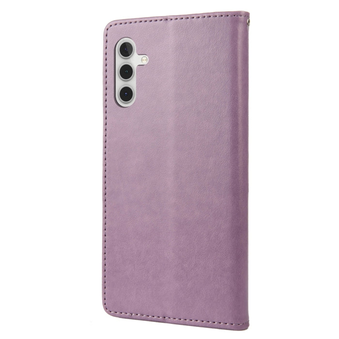 Estuche para teléfono con tapa de cuero con estampado de flores de mariposa, For Samsung Galaxy A14 5G, For Xiaomi 12T / 12T Pro / Redmi K50 Ultra, For Google Pixel 7 5G, For Google Pixel 7 Pro 5G