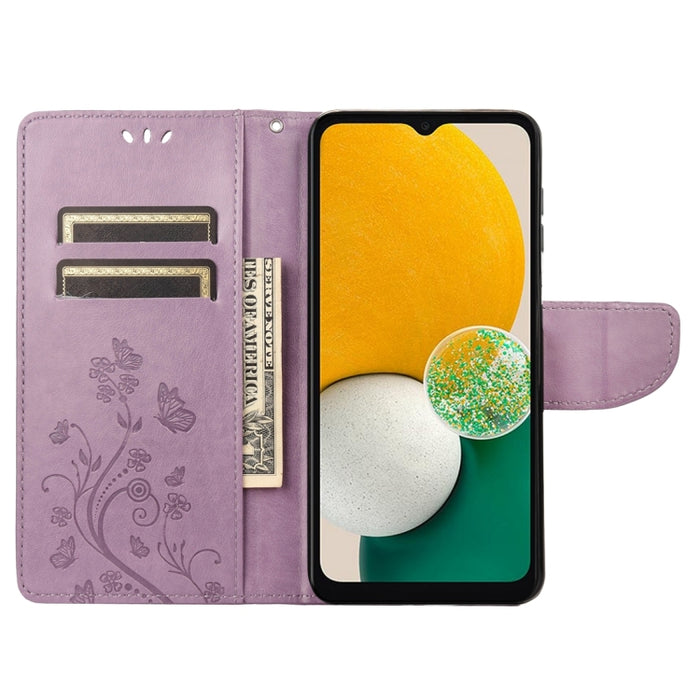 Estuche para teléfono con tapa de cuero con estampado de flores de mariposa, For Samsung Galaxy A14 5G, For Xiaomi 12T / 12T Pro / Redmi K50 Ultra, For Google Pixel 7 5G, For Google Pixel 7 Pro 5G