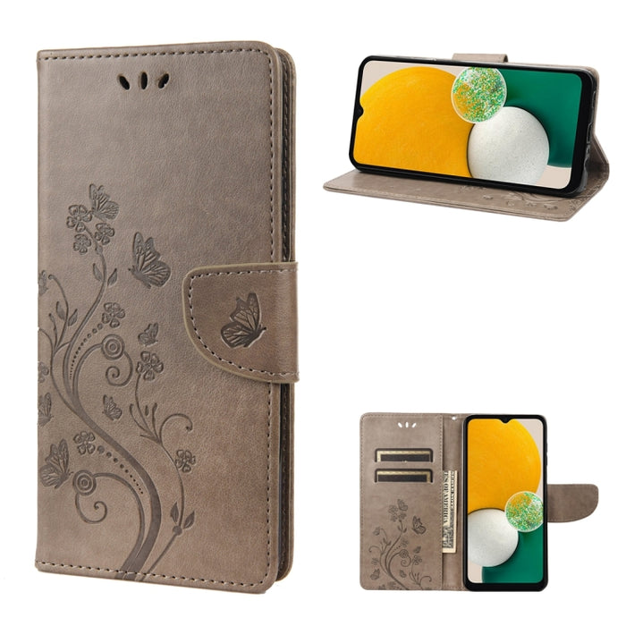 Estuche para teléfono con tapa de cuero con estampado de flores de mariposa, For Samsung Galaxy A14 5G, For Xiaomi 12T / 12T Pro / Redmi K50 Ultra, For Google Pixel 7 5G, For Google Pixel 7 Pro 5G