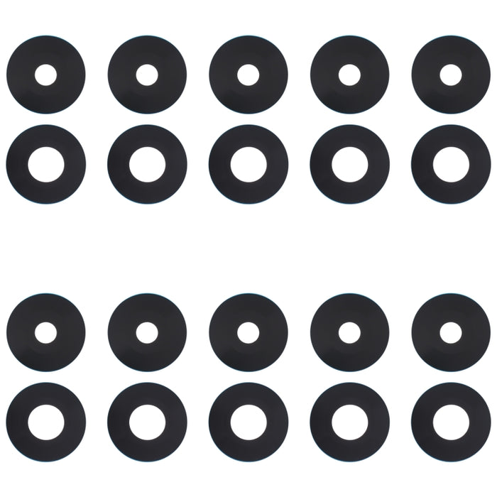 Lente de cámara trasera de 10 piezas, For Xiaomi Redmi Note 11SE, For Xiaomi Poco F4 GT, For Xiaomi Redmi K40S/Poco F4, For Xiaomi Redmi Note 11E/Redmi 10 5G/Redmi 11 Prime 5G, For Xiaomi Black Shark 4S/Black Shark 4S Pro, For OPPO Reno7 5G/Reno7 5G Ch...