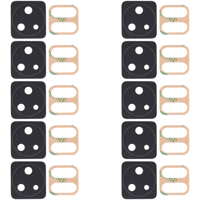 Lente de cámara trasera de 10 piezas, For Xiaomi Redmi Note 11SE, For Xiaomi Poco F4 GT, For Xiaomi Redmi K40S/Poco F4, For Xiaomi Redmi Note 11E/Redmi 10 5G/Redmi 11 Prime 5G, For Xiaomi Black Shark 4S/Black Shark 4S Pro, For OPPO Reno7 5G/Reno7 5G Ch...