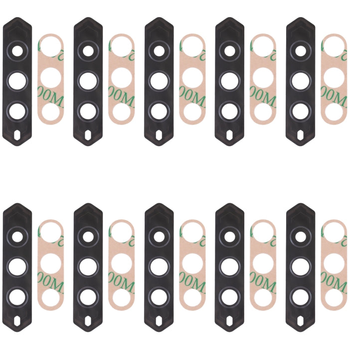 Lente de cámara trasera de 10 piezas, For Xiaomi Redmi Note 11SE, For Xiaomi Poco F4 GT, For Xiaomi Redmi K40S/Poco F4, For Xiaomi Redmi Note 11E/Redmi 10 5G/Redmi 11 Prime 5G, For Xiaomi Black Shark 4S/Black Shark 4S Pro, For OPPO Reno7 5G/Reno7 5G Ch...
