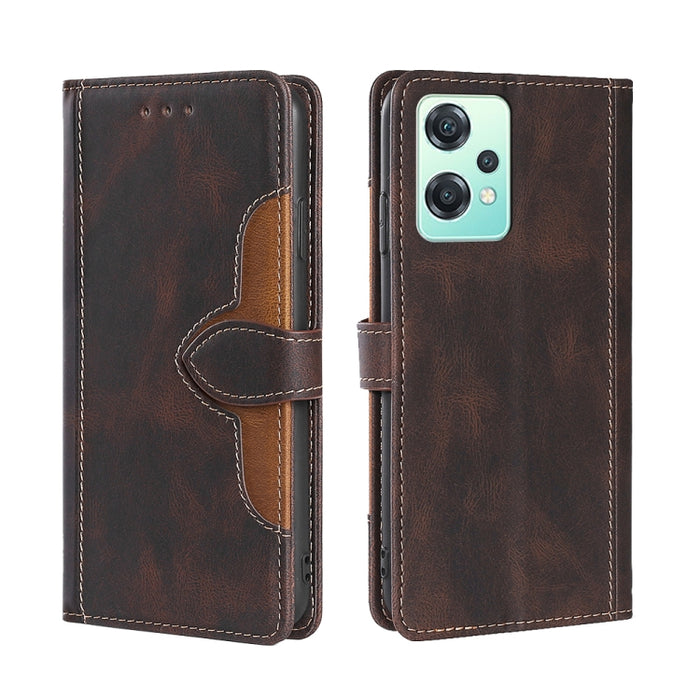 Estuche para teléfono de cuero con hebilla magnética y sensación de piel, For Motorola Moto E32 India/E22s 4G Global, For OPPO A17, For OPPO K10x 5G, For Realme C33 4G, For vivo V25 5G/V25e 5G, For vivo Y16 4G/Y02s 4G, For vivo Y55 4G                  ...