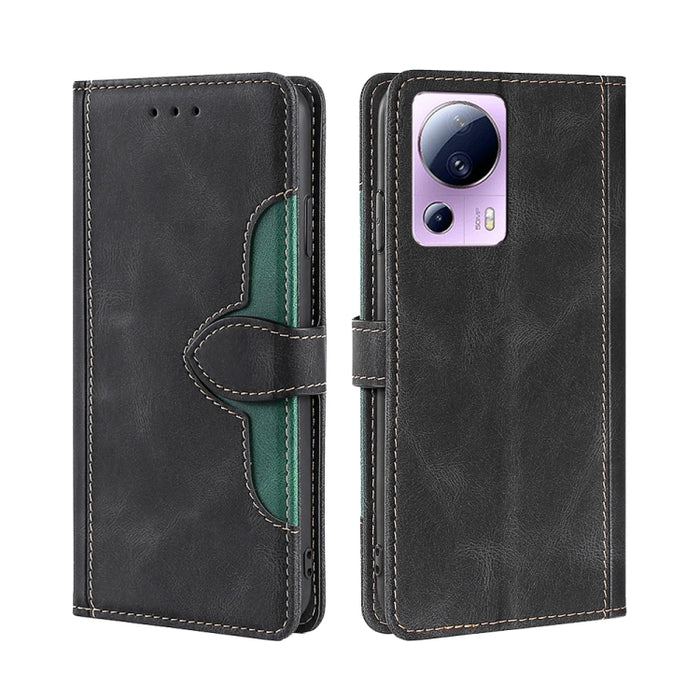 Estuche para teléfono de cuero con hebilla magnética y sensación de piel, For Motorola Moto E32 India/E22s 4G Global, For OPPO A17, For OPPO K10x 5G, For Realme C33 4G, For vivo V25 5G/V25e 5G, For vivo Y16 4G/Y02s 4G, For vivo Y55 4G                  ...