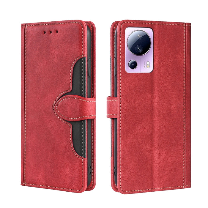 Estuche para teléfono de cuero con hebilla magnética y sensación de piel, For Motorola Moto E32 India/E22s 4G Global, For OPPO A17, For OPPO K10x 5G, For Realme C33 4G, For vivo V25 5G/V25e 5G, For vivo Y16 4G/Y02s 4G, For vivo Y55 4G                  ...