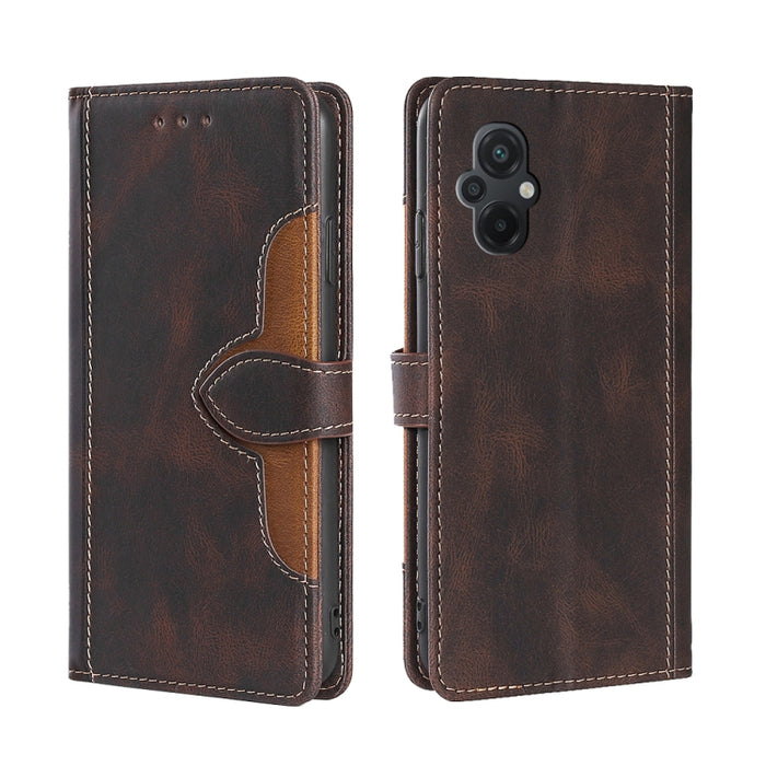 Estuche para teléfono de cuero con hebilla magnética y sensación de piel, For Motorola Moto E32 India/E22s 4G Global, For OPPO A17, For OPPO K10x 5G, For Realme C33 4G, For vivo V25 5G/V25e 5G, For vivo Y16 4G/Y02s 4G, For vivo Y55 4G                  ...