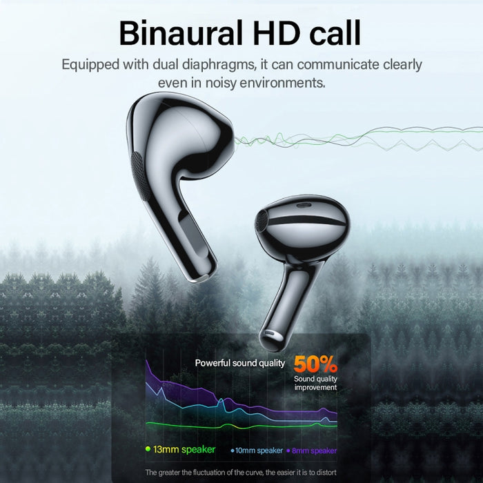 Lenovo LP40 TWS Auricular inalámbrico Bluetooth 5.1 con reducción de ruido