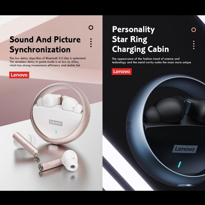 Auricular inalámbrico con reducción de ruido Lenovo LP60 TWS Bluetooth 5.3
