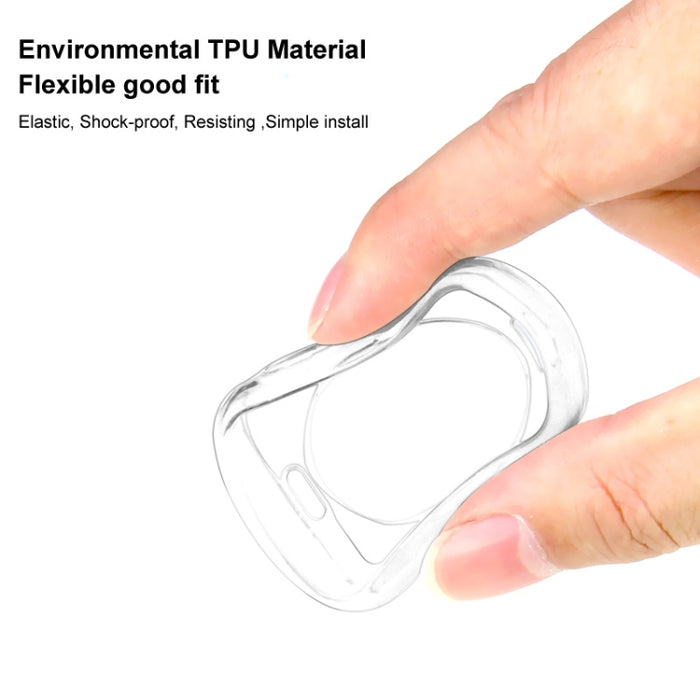 Estuche protector de auriculares de TPU transparente de la serie imak UX-5