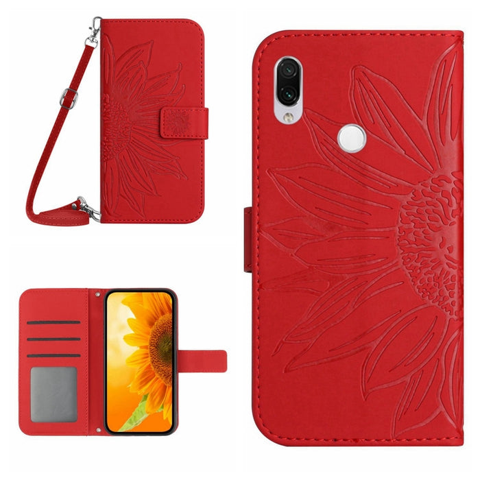 Skin Feel Sun Flower Pattern Flip Funda de cuero para teléfono con cordón, For Xiaomi Redmi A1+, For Xiaomi Redmi K30 Pro / Poco F2 Pro, For Xiaomi Redmi K40 / K40 Pro / Poco F3 / F3 Pro / 11i / 11X / 11X Pro, For Xiaomi Redmi K40 / K40 Pro /          ...