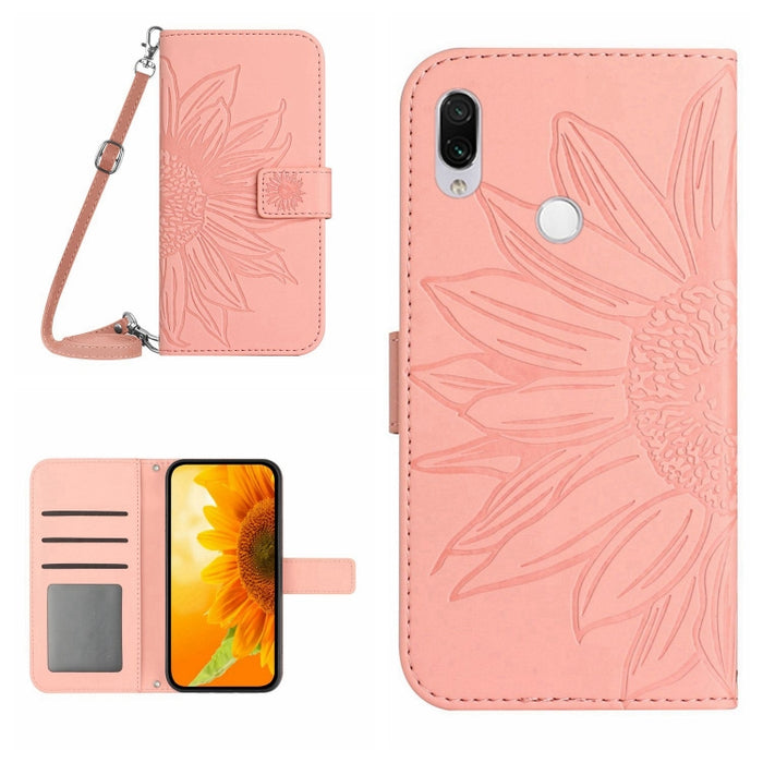 Skin Feel Sun Flower Pattern Flip Funda de cuero para teléfono con cordón, For Xiaomi Redmi A1+, For Xiaomi Redmi K30 Pro / Poco F2 Pro, For Xiaomi Redmi K40 / K40 Pro / Poco F3 / F3 Pro / 11i / 11X / 11X Pro, For Xiaomi Redmi K40 / K40 Pro /          ...