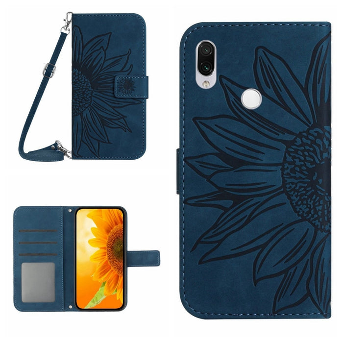 Skin Feel Sun Flower Pattern Flip Funda de cuero para teléfono con cordón, For Xiaomi Redmi A1+, For Xiaomi Redmi K30 Pro / Poco F2 Pro, For Xiaomi Redmi K40 / K40 Pro / Poco F3 / F3 Pro / 11i / 11X / 11X Pro, For Xiaomi Redmi K40 / K40 Pro /          ...