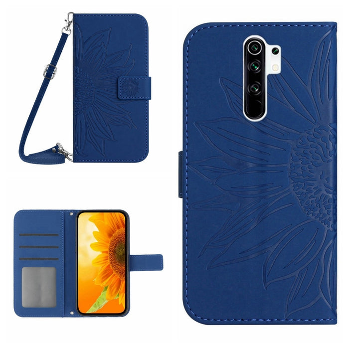 Skin Feel Sun Flower Pattern Flip Funda de cuero para teléfono con cordón, For Xiaomi Redmi A1+, For Xiaomi Redmi K30 Pro / Poco F2 Pro, For Xiaomi Redmi K40 / K40 Pro / Poco F3 / F3 Pro / 11i / 11X / 11X Pro, For Xiaomi Redmi K40 / K40 Pro /          ...