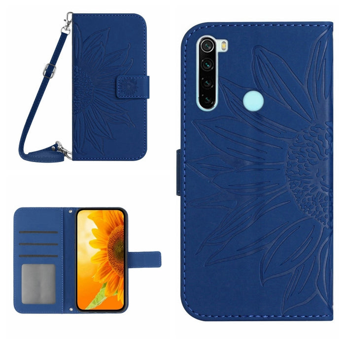Skin Feel Sun Flower Pattern Flip Funda de cuero para teléfono con cordón, For Xiaomi Redmi A1+, For Xiaomi Redmi K30 Pro / Poco F2 Pro, For Xiaomi Redmi K40 / K40 Pro / Poco F3 / F3 Pro / 11i / 11X / 11X Pro, For Xiaomi Redmi K40 / K40 Pro /          ...