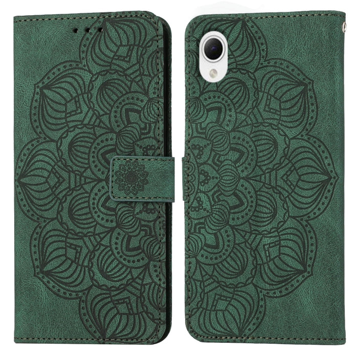 Estuche para teléfono de cuero con tapa en relieve de mandala, For Samsung Galaxy A14 5G, For Samsung Galaxy A23e, For OPPO A17, For OPPO A57 2022, For OPPO Reno8, For OPPO Reno8 Pro, For Samsung Galaxy S23 5G, For Samsung Galaxy S23+ 5G               ...