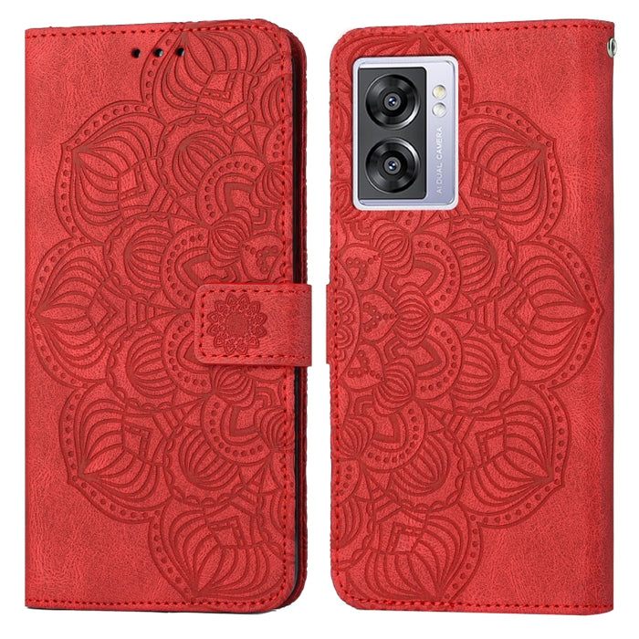 Estuche para teléfono de cuero con tapa en relieve de mandala, For Samsung Galaxy A14 5G, For Samsung Galaxy A23e, For OPPO A17, For OPPO A57 2022, For OPPO Reno8, For OPPO Reno8 Pro, For Samsung Galaxy S23 5G, For Samsung Galaxy S23+ 5G               ...