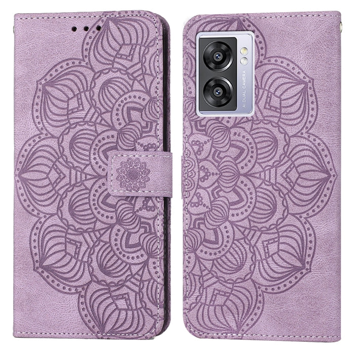 Estuche para teléfono de cuero con tapa en relieve de mandala, For Samsung Galaxy A14 5G, For Samsung Galaxy A23e, For OPPO A17, For OPPO A57 2022, For OPPO Reno8, For OPPO Reno8 Pro, For Samsung Galaxy S23 5G, For Samsung Galaxy S23+ 5G               ...