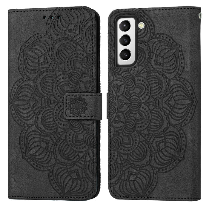 Estuche para teléfono de cuero con tapa en relieve de mandala, For Samsung Galaxy A14 5G, For Samsung Galaxy A23e, For OPPO A17, For OPPO A57 2022, For OPPO Reno8, For OPPO Reno8 Pro, For Samsung Galaxy S23 5G, For Samsung Galaxy S23+ 5G               ...