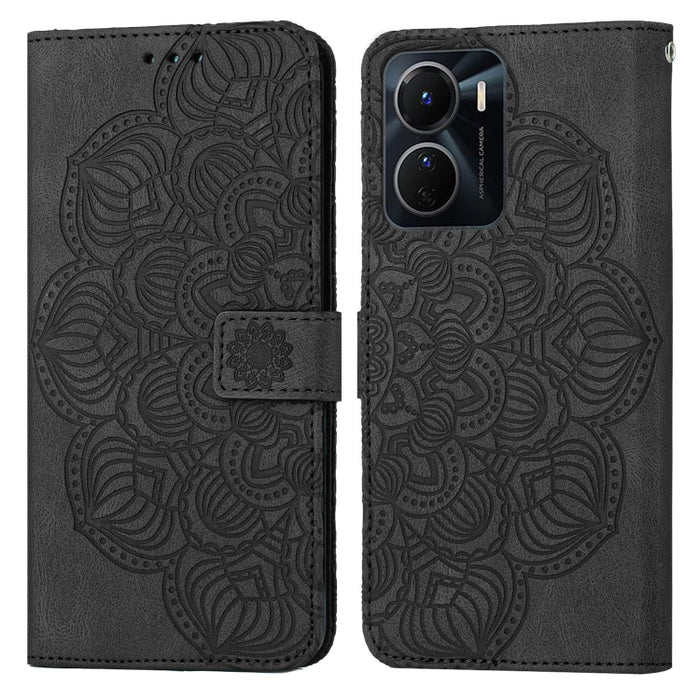 Estuche para teléfono de cuero con tapa en relieve de mandala, For Samsung Galaxy A14 5G, For Samsung Galaxy A23e, For OPPO A17, For OPPO A57 2022, For OPPO Reno8, For OPPO Reno8 Pro, For Samsung Galaxy S23 5G, For Samsung Galaxy S23+ 5G               ...