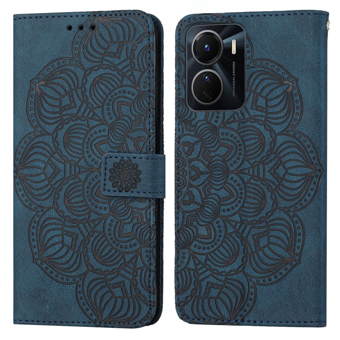 Estuche para teléfono de cuero con tapa en relieve de mandala, For Samsung Galaxy A14 5G, For Samsung Galaxy A23e, For OPPO A17, For OPPO A57 2022, For OPPO Reno8, For OPPO Reno8 Pro, For Samsung Galaxy S23 5G, For Samsung Galaxy S23+ 5G               ...