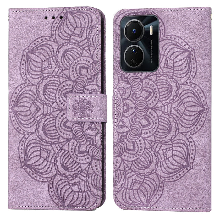 Estuche para teléfono de cuero con tapa en relieve de mandala, For Samsung Galaxy A14 5G, For Samsung Galaxy A23e, For OPPO A17, For OPPO A57 2022, For OPPO Reno8, For OPPO Reno8 Pro, For Samsung Galaxy S23 5G, For Samsung Galaxy S23+ 5G               ...