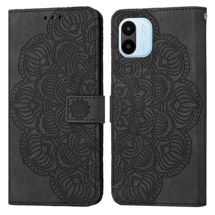 Estuche para teléfono de cuero con tapa en relieve de mandala, For Samsung Galaxy A14 5G, For Samsung Galaxy A23e, For OPPO A17, For OPPO A57 2022, For OPPO Reno8, For OPPO Reno8 Pro, For Samsung Galaxy S23 5G, For Samsung Galaxy S23+ 5G               ...