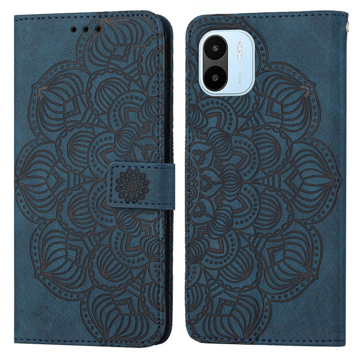 Estuche para teléfono de cuero con tapa en relieve de mandala, For Samsung Galaxy A14 5G, For Samsung Galaxy A23e, For OPPO A17, For OPPO A57 2022, For OPPO Reno8, For OPPO Reno8 Pro, For Samsung Galaxy S23 5G, For Samsung Galaxy S23+ 5G               ...