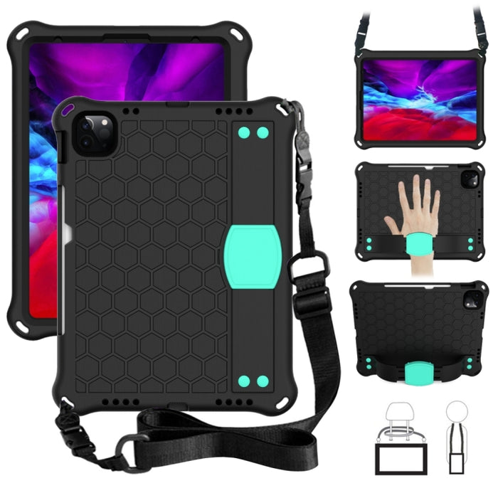 Funda protectora para tableta anticaída EVA + PC con diseño de nido de abeja