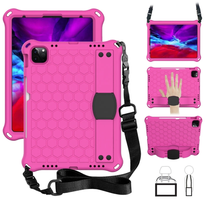 Funda protectora para tableta anticaída EVA + PC con diseño de nido de abeja