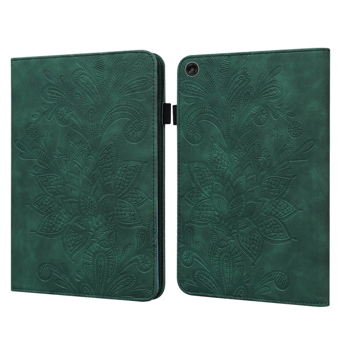 Estuche para tableta de cuero con estampado de flores de encaje, For Lenovo Tab M10 3rd Gen, For OPPO Pad Air 2022, For Realme Pad X, For Xiaomi Redmi Pad 10.61, For Nokia T20 10.4 2021