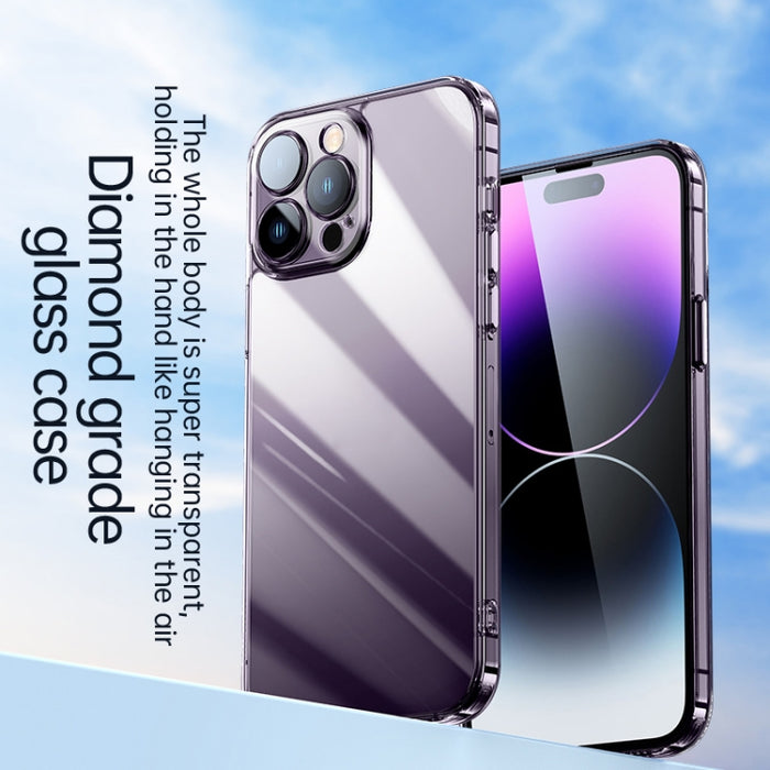 SULADA Crystal Steel Series TPU Funda transparente para teléfono