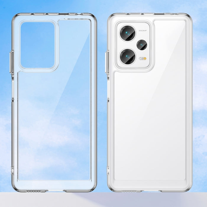 Caja colorida del teléfono de acrílico + TPU de la serie, For Xiaomi Redmi Note 12 Pro+ China / Global