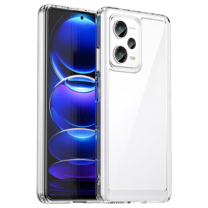 Caja colorida del teléfono de acrílico + TPU de la serie, For Xiaomi Redmi Note 12 Pro+ China / Global