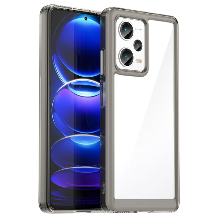 Caja colorida del teléfono de acrílico + TPU de la serie, For Xiaomi Redmi Note 12 Pro+ China / Global