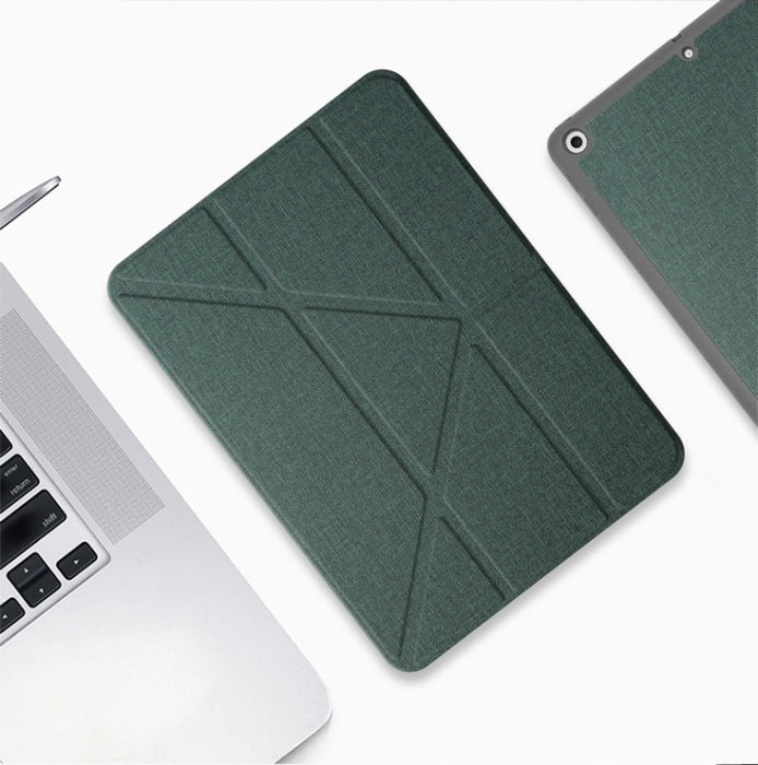 Mutural Smart Funda de cuero para tablet con varios pliegues