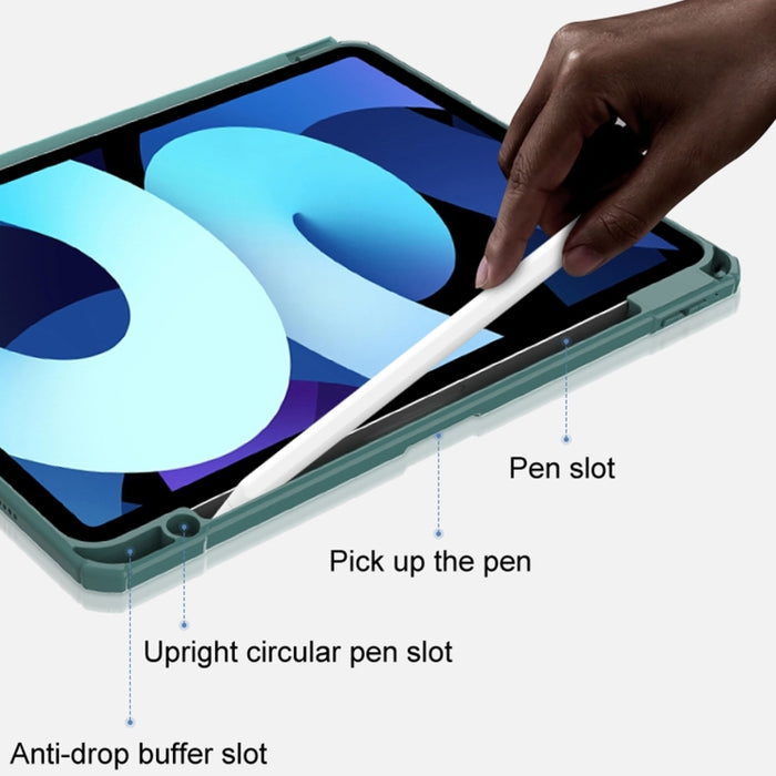 Estuche para tableta de cuero inteligente de la serie Mutural Pinyue