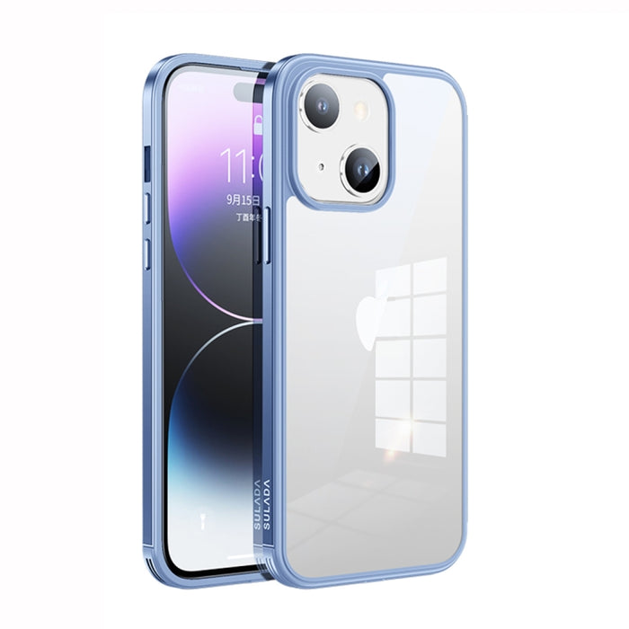 Marco de metal SULADA + Nano Glass + TPU Phone Case