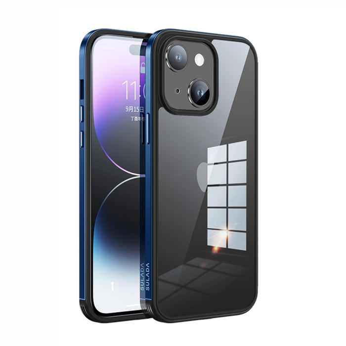 Marco de metal SULADA + Nano Glass + TPU Phone Case