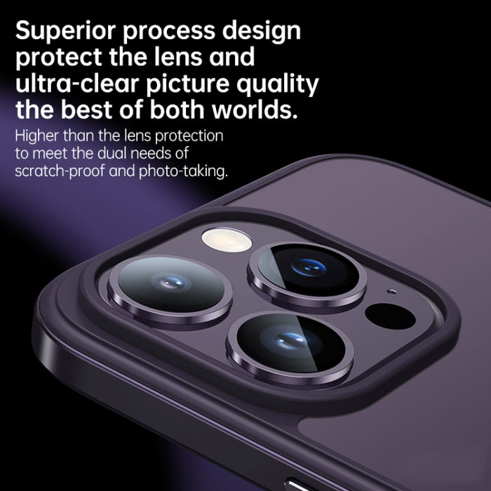 Marco de metal SULADA + Nano Glass + TPU Phone Case