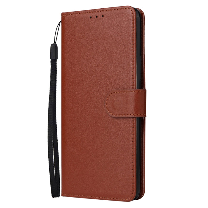 Estuche multifuncional de cuero con tapa horizontal y tres ranuras para tarjetas, For Infinix Note 11s, For Infinix Note 11 Pro, For Infinix Note 10 Pro, For Infinix Hot 11s, For Infinix Hot 10, For Infinix Hot 10s, For Infinix Hot 10i                 ...