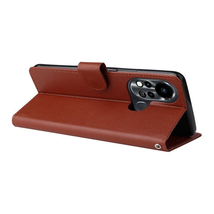 Estuche multifuncional de cuero con tapa horizontal y tres ranuras para tarjetas, For Infinix Note 11s, For Infinix Note 11 Pro, For Infinix Note 10 Pro, For Infinix Hot 11s, For Infinix Hot 10, For Infinix Hot 10s, For Infinix Hot 10i                 ...
