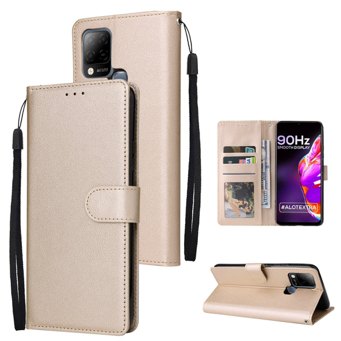 Estuche multifuncional de cuero con tapa horizontal y tres ranuras para tarjetas, For Infinix Note 11s, For Infinix Note 11 Pro, For Infinix Note 10 Pro, For Infinix Hot 11s, For Infinix Hot 10, For Infinix Hot 10s, For Infinix Hot 10i                 ...