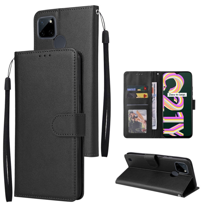 Estuche multifuncional de cuero con tapa horizontal y tres ranuras para tarjetas, For Infinix Note 11s, For Infinix Note 11 Pro, For Infinix Note 10 Pro, For Infinix Hot 11s, For Infinix Hot 10, For Infinix Hot 10s, For Infinix Hot 10i                 ...