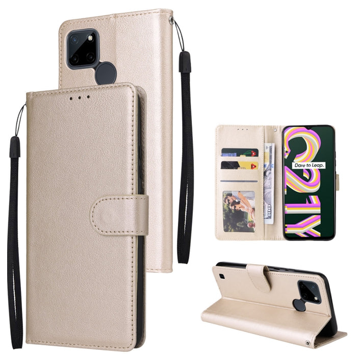 Estuche multifuncional de cuero con tapa horizontal y tres ranuras para tarjetas, For Infinix Note 11s, For Infinix Note 11 Pro, For Infinix Note 10 Pro, For Infinix Hot 11s, For Infinix Hot 10, For Infinix Hot 10s, For Infinix Hot 10i                 ...