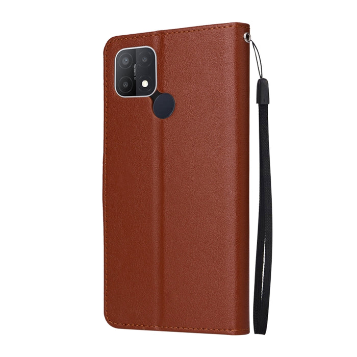 Estuche multifuncional de cuero con tapa horizontal y tres ranuras para tarjetas, For OPPO A15 / A15s / A35, For OPPO A5 / A3s / A12e / C1, For OPPO A37, For vivo Y31, For vivo Y91C / Y1s, For vivo Y53, For Xiaomi Redmi 10C