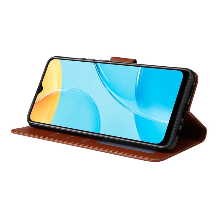 Estuche multifuncional de cuero con tapa horizontal y tres ranuras para tarjetas, For OPPO A15 / A15s / A35, For OPPO A5 / A3s / A12e / C1, For OPPO A37, For vivo Y31, For vivo Y91C / Y1s, For vivo Y53, For Xiaomi Redmi 10C