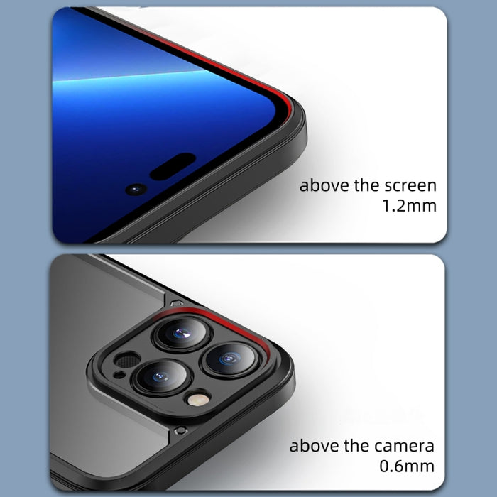 Funda protectora para teléfono iPAKY PC + TPU a prueba de golpes