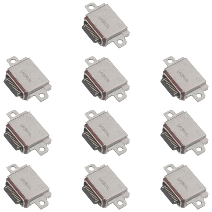 Conector de puerto de carga de 10 piezas, For Samsung Galaxy A90 (10pcs), For Samsung Galaxy  S10e / S10 (10pcs), For Samsung Galaxy S10 5G (10pcs), For Samsung Galaxy Fold (10pcs), For Samsung Galaxy XCover Pro (10pcs), For Samsung Galaxy S20 5G (10pc...