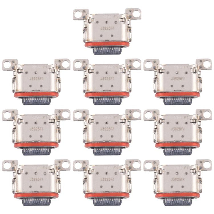 Conector de puerto de carga de 10 piezas, For Samsung Galaxy A90 (10pcs), For Samsung Galaxy  S10e / S10 (10pcs), For Samsung Galaxy S10 5G (10pcs), For Samsung Galaxy Fold (10pcs), For Samsung Galaxy XCover Pro (10pcs), For Samsung Galaxy S20 5G (10pc...